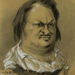 F&eacute;lix Tournachon, dit Nadar, Caricature d'Honor&eacute; de Balzac, Paris, BnF