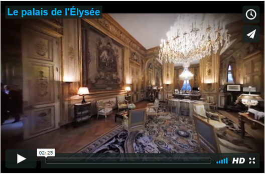 Palais de l'Ã&acirc;lysÃ&acirc;©e, vidÃ&acirc;©o