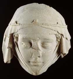 gisant du XIIe si&egrave;cle