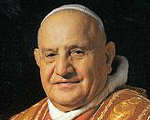 Le pape Jean XXIII (Angelo Roncalli, 25 novembre 1881 - 3 juin 1963)