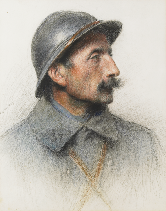 Le fantassin Desvignes (Eug&egrave;ne Burnand)