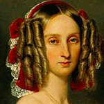 Louise-Marie d'Orléans, reine des Belges (3 avril 1812 - 11 octobre 1850) (Franz Xavier Winterhalter, 1841)