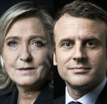 Marine Le Pen et Emmanuel Macron