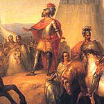 Milagre de Ourique (1793, Domingos Sequeira, Mus&eacute;e Louis-Philippe du ch&acirc;teau d'Eu)