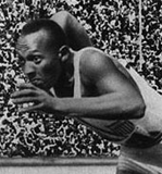 Jesse Owens, vedette des JO de Berlin