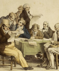 La lecture de la presse