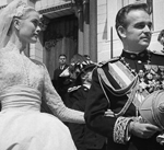 Le mariage de Grace Kelly et Rainier III (19 avril 1956), DR