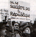 Manifestation en 1934
