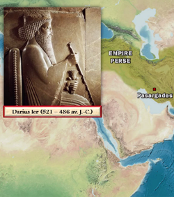 La Perse des Ach&eacute;m&eacute;nides, carte animÃ&acirc;©e de Vincent Boqueho