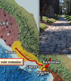 Ascension de Rome, carte animÃ&acirc;Ã&acirc;©e de Vincent Boqueho