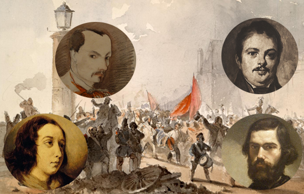 Les écrivains français dans la révolution de Février 1848
