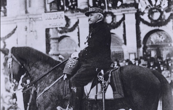 Le général Édouard de Castelnau à Colmar en 1918