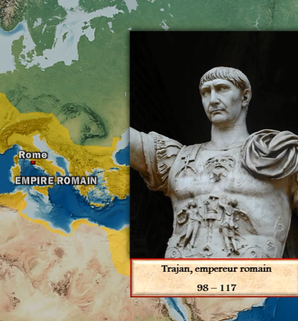 L'apogée de Rome (carte animée de Vincent Boqueho)